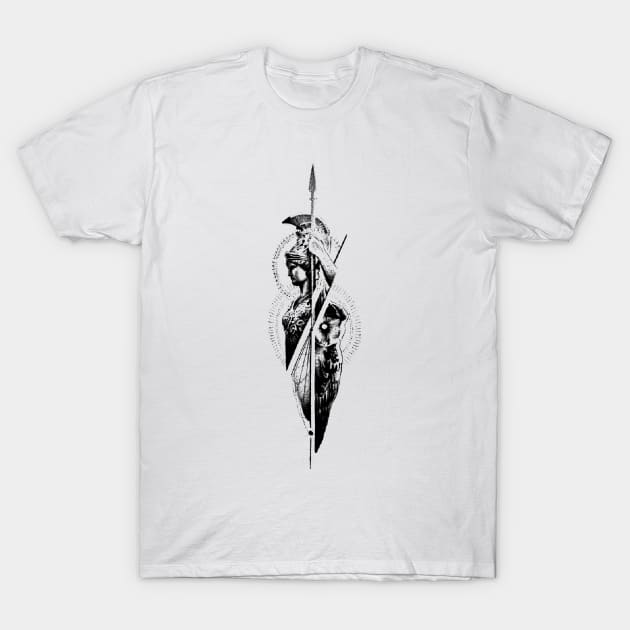 Greek Woman T-Shirt by hitext